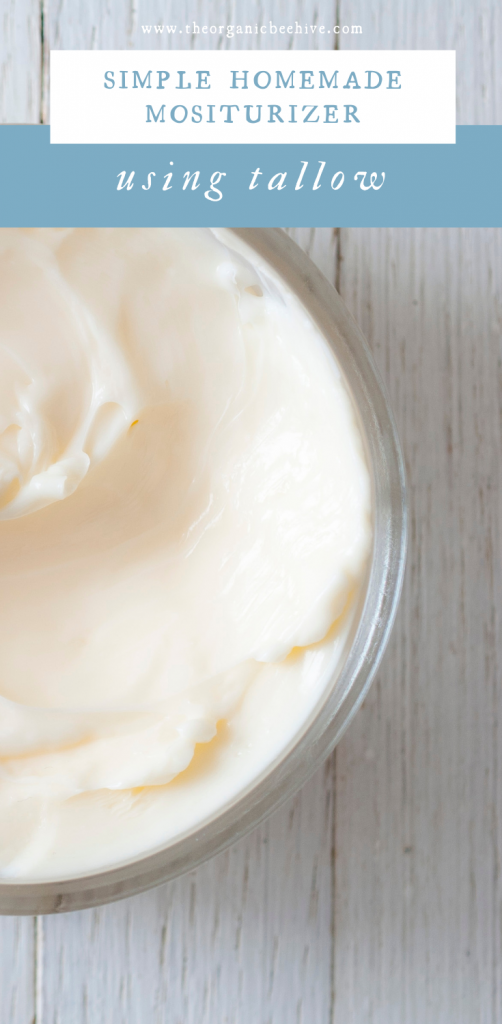This moisturizer uses tallow that is high in Vitamins A, B12, D, E, & K. It's also been known to decrease inflammation and protect the barrier of the skin. Better yet, it's non-pore clogging. Try this moisturizer with its main ingredient tallow!